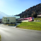 Visualisierung ÖV-Hub Fiesch